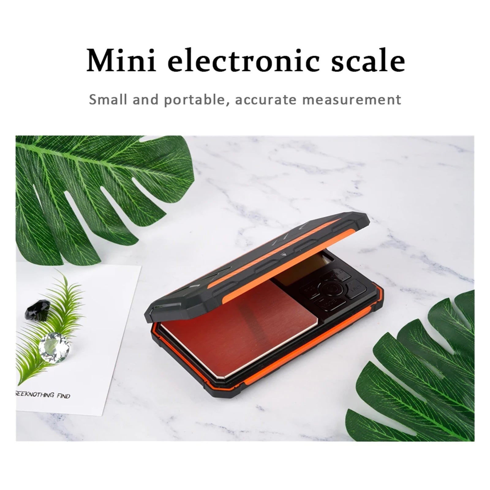 Digital Electronic Scale Portable Pocket Precision Balance Scale, Kitchen/Jewelry LCD Weighing Tool With 10g Calibration Weight