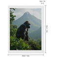 thumbnail image 2 of Diamond Art Kits for Adults, Gorilla Mountain Lush Foliage Scenery 5D Diamond Painting Kits for Adults Beginners, DIY Full Drill Diamond Painting, Gem Art and Crafts 12x16, 2 of 7