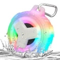 thumbnail image 1 of EBODA Altavoz de ducha Bluetooth, Altavoces Bluetooth portátiles, Altavoz inalámbrico impermeable IP67 con luz LED, 2000 mAh, estéreo inalámbrico verdadero, para hombres y mujeres, regalos musicales ú, 1 of 5