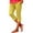 Yellow, variant on Noric Women's Capri Pants with Pockets Lace Hem Cropped Leggings Skinny Stretch Casual Summer Workout Yoga Pants