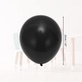 thumbnail image 2 of Unique Bargains 20Pcs Latex Party 10inchch Helium Balloons Black, 2 of 6