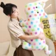 thumbnail image 1 of Juguete de peluche suave de gato divertido, animales de peluche, simulación de punto de onda, muñeca de gato, almohada para dormir, regalo de Navidad para niños y niñas404, 1 of 5