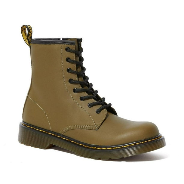 Dr. Martens - DR. MARTENS 1460 Youth Boots DMS OLIVE 4 - Walmart.com - Walmart.com