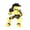 Yellow, variant on TACILIP Outdoor Toys, Multi Joint Movable Printing DIY Cool And Handsome Fake Doll Parts Joint Human Assembly Toys Handle Ornaments, Gifts for Family