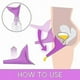 thumbnail image 3 of 5pcs Female Urinal Pee Funnel Portable Urination Device Urinal For Women, 3 of 4