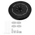 thumbnail image 1 of AURARMLET 1 Set of Solar Powered Garden Fountain Transparent Plastic for Outdoor, 1 of 8