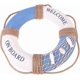 thumbnail image 3 of Diameter 30cm Blue Nautical Life Ring Nautical Decorative Life Ring Nautical Lifebuoy Ring Wall Door Ring for Home Decor (Fish), 3 of 5
