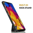 thumbnail image 4 of Case with Clip for LG V40, Nakedcellphone Black Kickstand Cover with [Rotating/Ratchet] Belt Hip Holster Combo for LG V40 ThinQ (V405QA7, LM-V405UA, V405TAB), 4 of 6