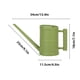 thumbnail image 5 of Hervidor de agua de tubo de plástico grueso para balcón, riego de interiores y oficinas, hervidor de agua con rociador de caño largo de 1,6 l, 5 of 5