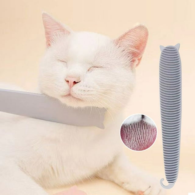 Cepillo para gatos Peine para gatos Cepillo para aseo de gatos Lengua de gato texturizada yeacher cepillo para gatos
