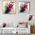thumbnail image 4 of Designart "Purple And Green Flowers Bouquet Elegance I" Floral Bouquet Wall Art Living Room, 4 of 5