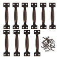 thumbnail image 7 of 10PCS Pull Handles Vintage Barn Door Handles Metal Gate Pull Handle Cabinet Handles for Drawer Dresser Cupboard Closet 4 Inch, 7 of 7