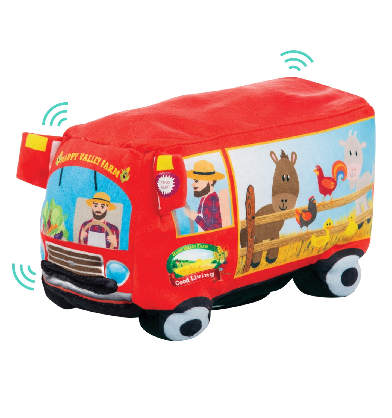 Etna Plush Singing Old MacDonald Had A Farm Toy – This Sing Along Farm  Truck Plays Old MacDonald – Dances and Lights Up to the Music – Fun Toys  For 