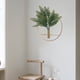thumbnail image 5 of 1Pcs Wall Plant Decor Round Artificial Plants With Metal Round Hanging Hoop For Decor, 5 of 8