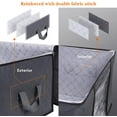 thumbnail image 2 of Lifewit Sac de Rangement pour Vêtements Grande Capacité avec Poignée Tissu Épais, 3 Pack, 90L, Gris, 2 of 5