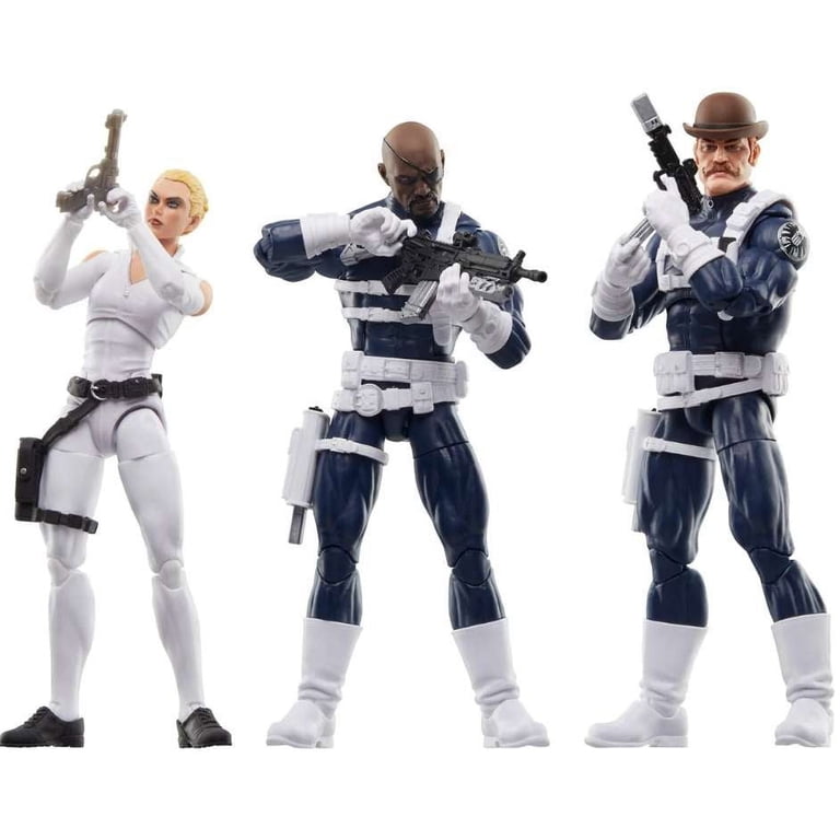 マーベルレジェンド　ニックフューリー　ダムダムドゥーガン　シャロンカーター Marvel Legends Series Nick Fury Jr., Sharon Carter, Dum Dum Dugan