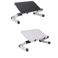 thumbnail image 3 of Table d'Ordinateur Portable Réglable Pliable Ergonomique Support de Tablette Bureau en Alliage d'Aluminium Bureau Lit Canapé, 3 of 6