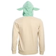 thumbnail image 2 of Disney Star Wars Hoodie Boys' Grogu Zip Up Hooded Sweatshirt, 2 of 5