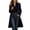 Navy, variant on Women's Solid Long Sleeve Velvet Jacket Open Front Cardigan Coat with Pockets Outerwear