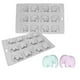 thumbnail image 2 of Matsuzay Molde de silicona para pasteles de animales, molde para cupcakes, galletas, utensilios para hornear, resistente a altas temperaturas, moldes DIY Cocina y Comedor Matsuzay HA074870-00B, 2 of 6