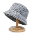 thumbnail image 4 of Xinyolin Bucket Hat Solid Color All Match Autumn Winter Lightweight Dome Hat for Outdoor, 4 of 8