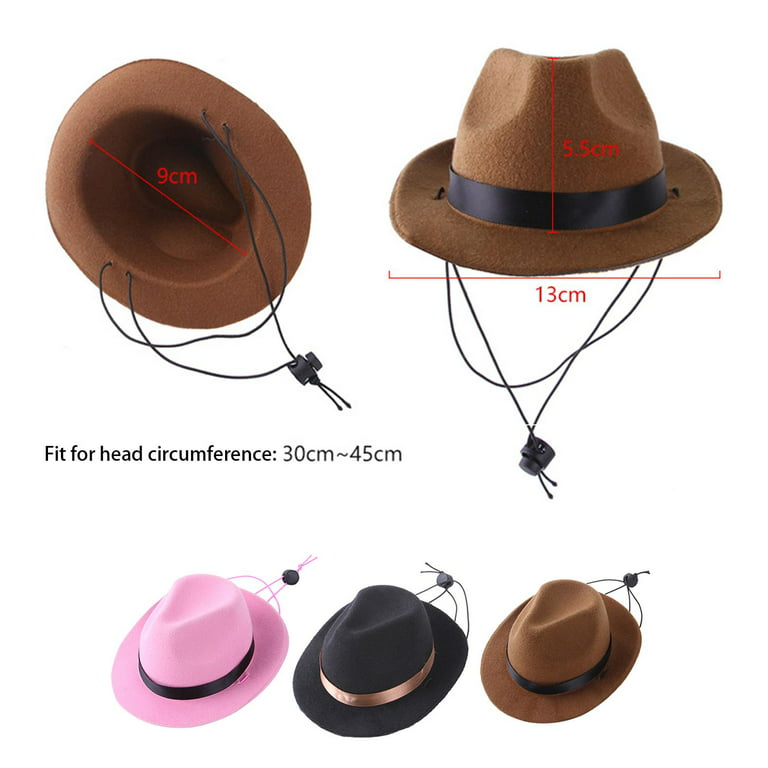 vamei 9 Pièces Cowboy Costume Accessoires Chapeau de Cowboy