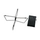 thumbnail image 1 of Soporte refrigerador plegable Equipo Suministros Viaje Universal Hogar con bolsa de almacenamiento Negro, 1 of 9