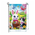 thumbnail image 3 of C Easter Garden Flag 18X12 Inch Double Sided Outdoor Decoration Featuring Festive Spring Patterns For Front Yard Porch Lawn Festive Home Decor Celebration, 3 of 7