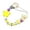 Yellow, variant on CCOCC Pacifier Clip,Food-Grade Silicone Binky Clips,Cute Design Safe Use Pacifier Clips Baby Girl,Yellow
