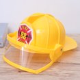 thumbnail image 4 of EeaseMX Casco de seguridad de plástico ajustable, juguete educativo, construcción creativa, divertidos gadgets para niños (amarillo), 4 of 7