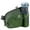 Army Green, variant on Unisex 3.5L Nylon Fanny Packs with a Water Bottle Holder Travelling Hiking Walking,Gray