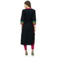 thumbnail image 6 of Bimba Cotton Kurti Regular Fit Straight Kurta Tunic Casual Everyday Clothing, 6 of 7