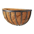 thumbnail image 3 of Gardener Select Half-Round Coco Liner for Outdoor Wall Baskets & Planters, 18" (Pack of 1), 3 of 4