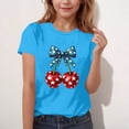 thumbnail image 3 of T-Shirt pour Enfants, Imprimé de la Fête de l'Indépendance à Manches Courtes et Col Rond, Haut Décontracté et Polyvalent pour Garçons et Filles de 3 à 15 Ans, 3 of 6