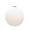White, variant on SLYNSHome Fluted Flocked Christmas Ball Ornaments,White Velvet Texture Hanging Baubles, Large Decorative Balls For Christmas Tree Holiday Indoor Scene Arrangement Decor