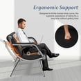thumbnail image 4 of Kinsuite 5-Seats Waiting Room Chairs - Airport Reception Chairs with Arms Waiting Benches PU Leather, Office Guest Chairs & Reception Chairs for Clinic Office School Salon Lobby, 4 of 10