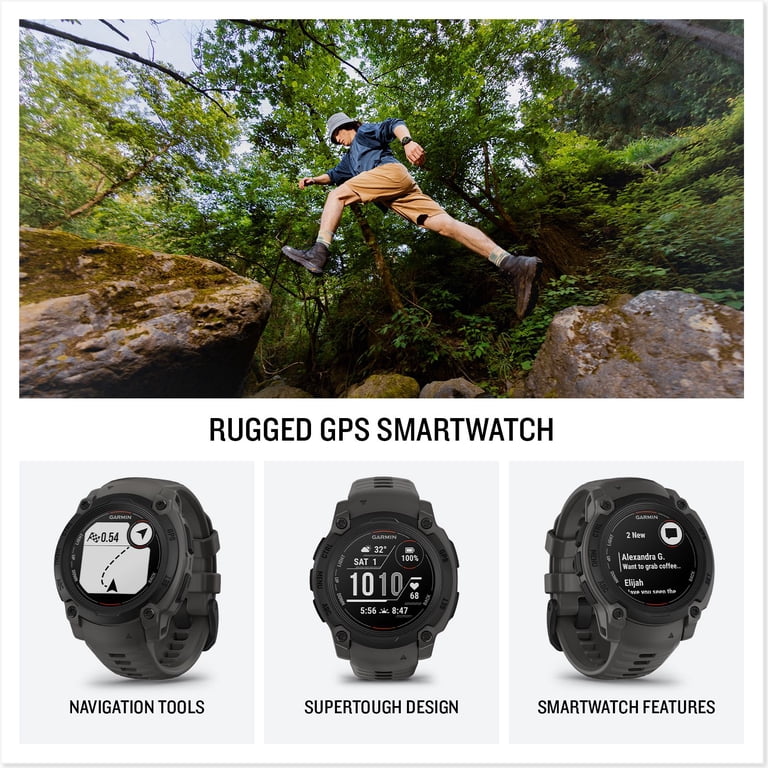 Garmin Instinct® E 40mm, Rugged Outdoor GPS Smartwatch, 24/7