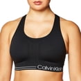 thumbnail image 1 of Calvin Klein Performance Women's Medium Impact Bra W/Rem. Cups, Black, M, 1 of 3