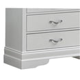 thumbnail image 5 of JERFIT 59 inch Wide 9-Drawer Dresser with Chrome Crystal Pulls, Champagne Croc Finish, Fully Assembled Bedroom Storage Chest, 5 of 7