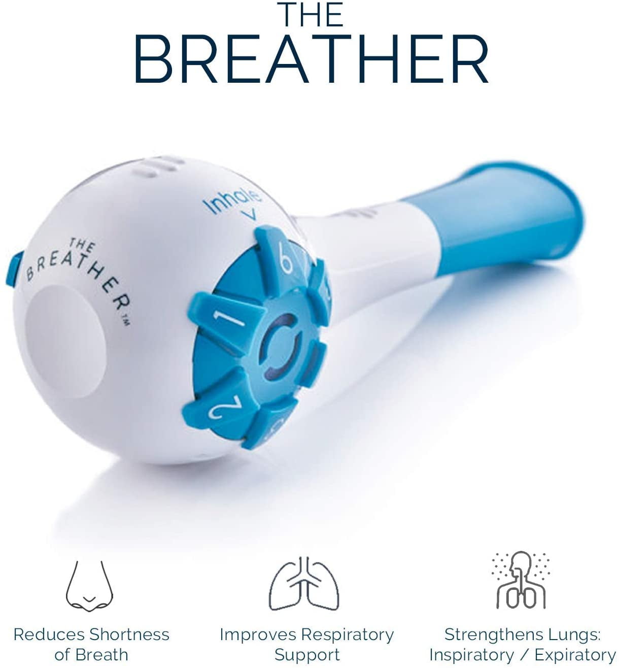 Breathing Training Exerciser Expiratory Trainer The Breather Inspiratory 