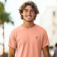 thumbnail image 3 of Dalix Espresso Martini Midweight Soft Tee Short Sleeve Cotton Shirt Summer Mens in Sunset 2XL XX-Large, 3 of 5