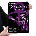 thumbnail image 2 of Placa Metal Vintage Príncipe Pintura Hierro Rectangular Arte Pared Bar 20x30cm, 2 of 9