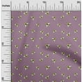 thumbnail image 2 of oneOone Silk Tabby Purple Fabric Sewing Material Print Fabric By The Yard 42 Inch Wide, 2 of 4