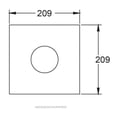 thumbnail image 2 of Estevez Extractor de Aire de 6 Pulgadas Tipo Europeo, Para Baño / Cocina, 2 of 5