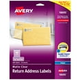 thumbnail image 3 of (2 pack) Avery Return Address Labels, 2/3" x 1-3/4", 600 Clear Labels (18695), 3 of 10