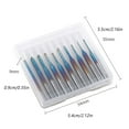thumbnail image 2 of Riwesomey 10 piezas de brocas de molino de extremo profesional para el hogar, fábrica Industrial, fresadora de carpintería, accesorios para Kits y herramientas para tallar Tipo 2, 2 of 6