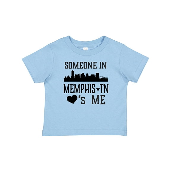 Inktastic Memphis Tennessee Someone Loves Me Skyline Boys or Girls Baby T-Shirt