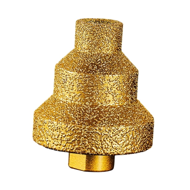 Broca de diamante escalonada para abridor de agujeros, biseladora y chaflán de 20/35/55 mm para agujeros existentes Estándar