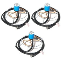 Farm Innovators H-439 1000 Watt Cast Aluminum Submergible Water Tank Deicers with Chew Proof Cords and Self Regulating Thermostats, Silver 3 Pack