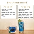 VAHDAM Butterfly Pea Flower Herbal Tea (40 Pyramid Tea Bags) - Pure ...